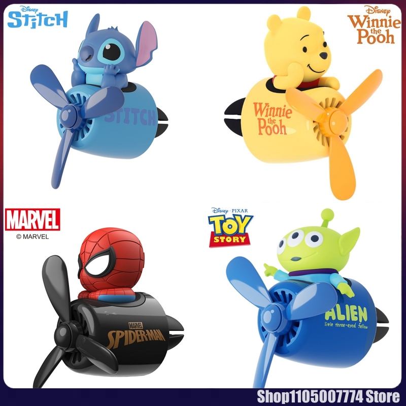 Car Accessories Papar - Stitch Spiderman Alien Characters Car Mounted