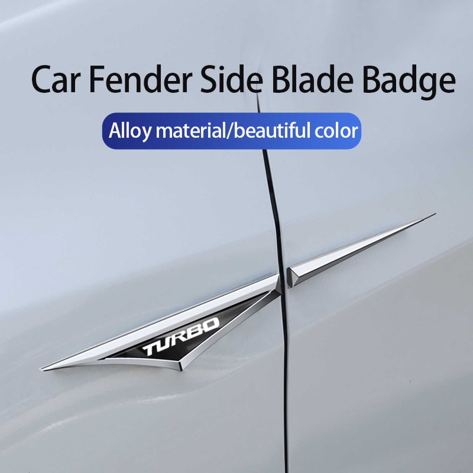 Car Accessories Logo - New Fashion Turbo Logo Car Metal