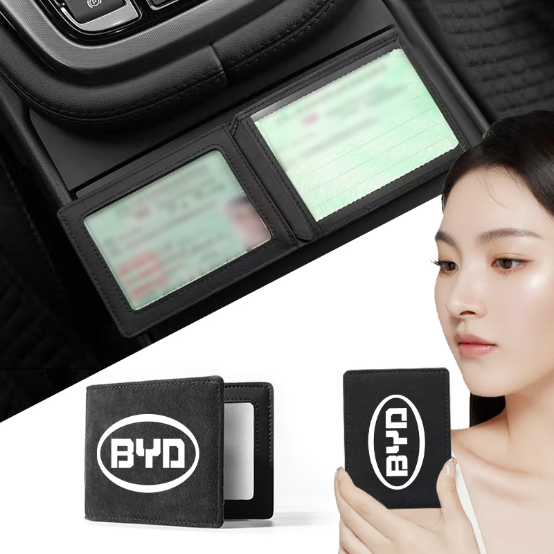 Car Accessories Logo - Car LOGO Driver License Cover Identity