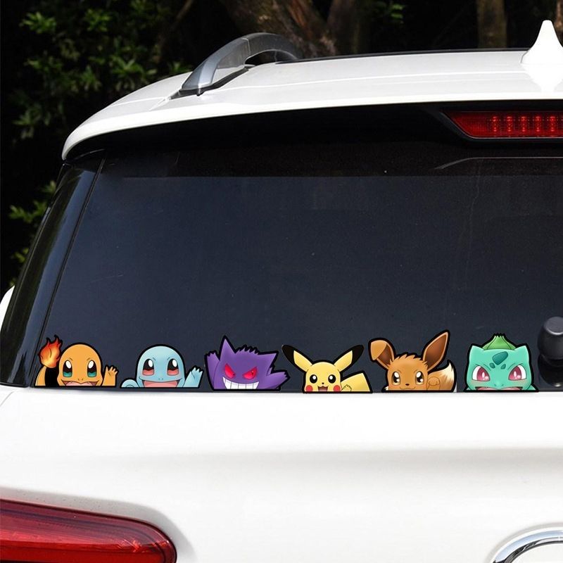 Car Accessories Cute - Pokémon car window sticker, Pokémon Gengar