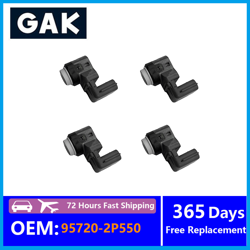 Parking Sensor Reverse - 4PCS 95720-2P550 GAK Front Rear PDC