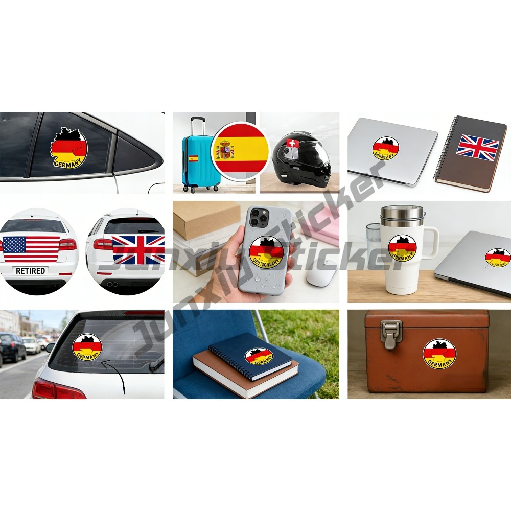Ireland Creative Sticker Stamp - Car Accessories Ireland 评论和价格