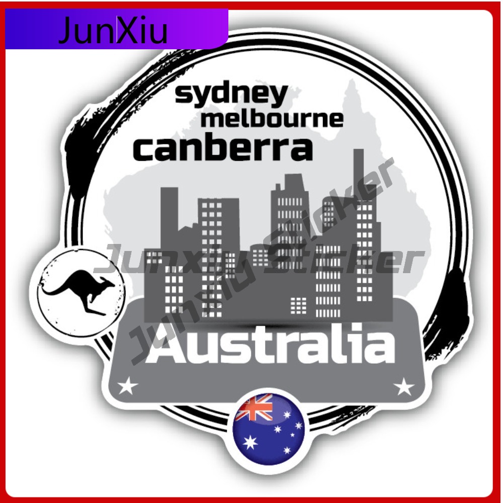 Australia Flag Grunge Stamp Ca - Car Accessories Australia 评论和价格