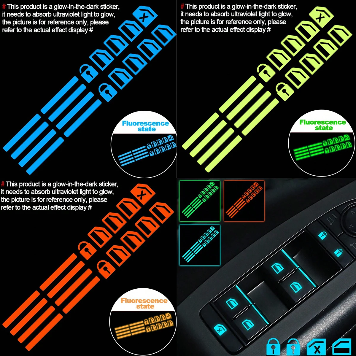 18pcs Car Window Control Butto - Car Accessories For Inside 评论和价格