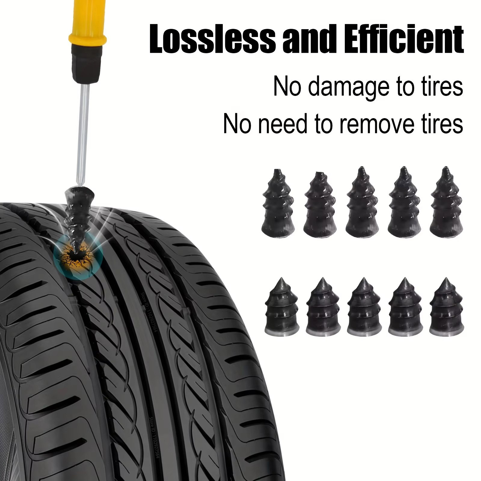 New Car Tire Repair Kit Punctu - Car Emergency Tool Kit 评论和价格