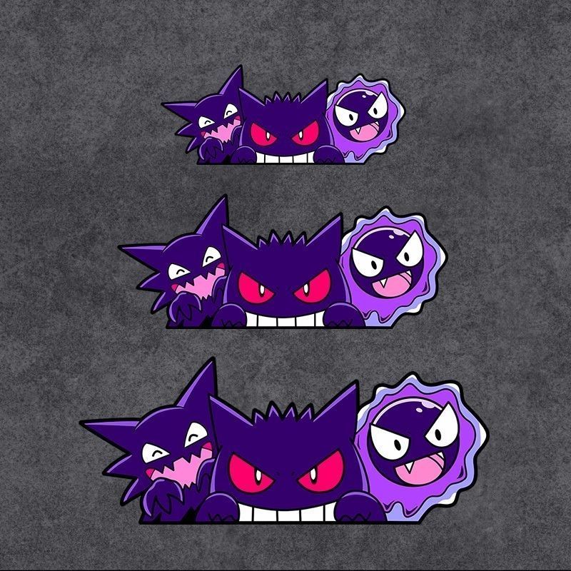 Cute Pokemon Gengar Anime Car  - Car Accessories Cute 评论和价格