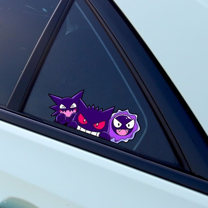 Cute Pokemon Gengar Anime Car  - Car Accessories Cute 评论和价格
