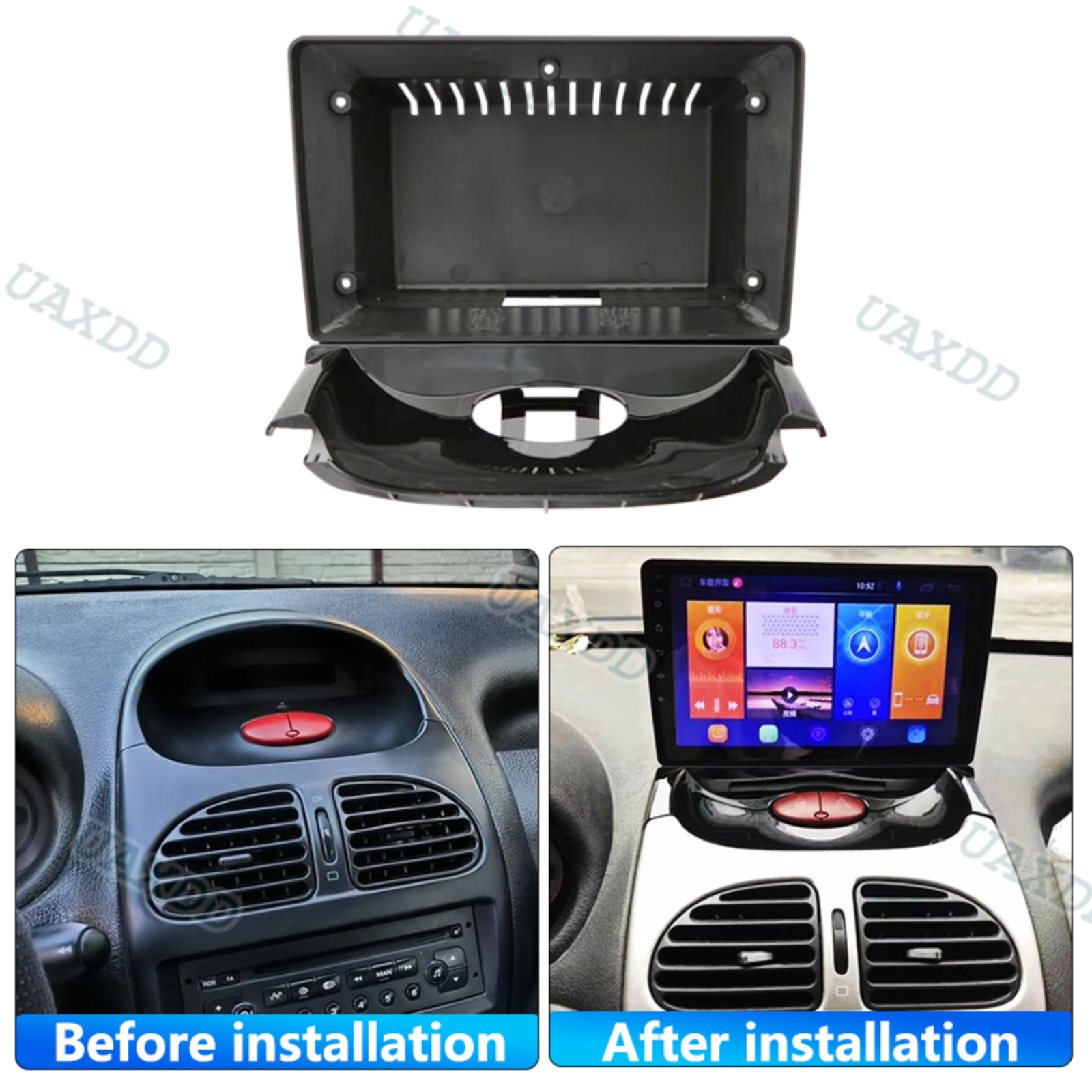 For PEUGEOT 2004-2008 206 2006 - Car Accessories Dashboard 评论和价格
