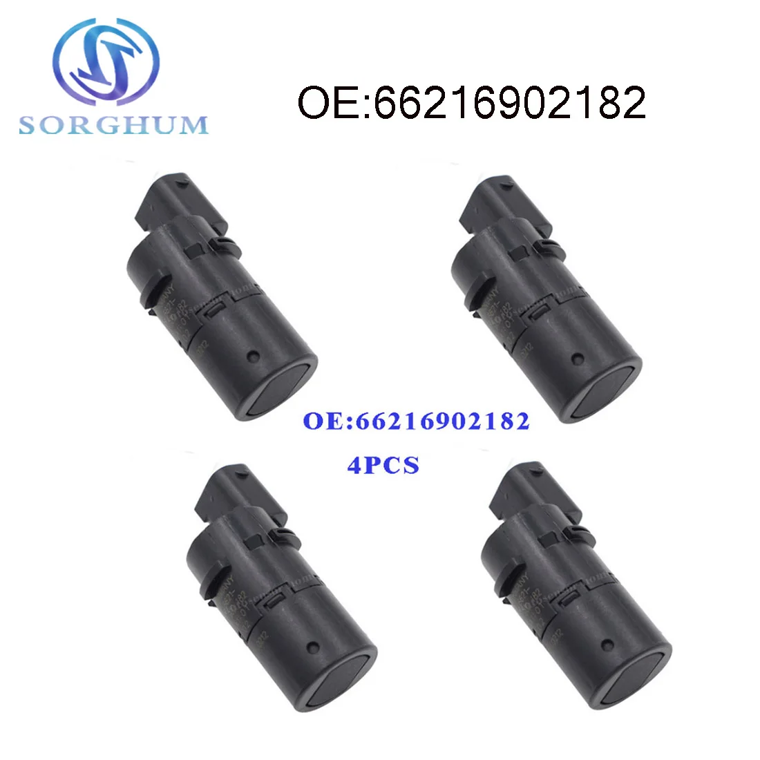 New 4pcs 66216902182 6902182 p - Parking Sensor Reverse 评论和价格