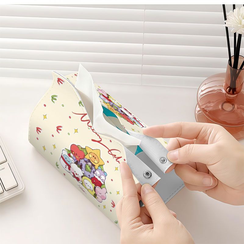 bt21 idol-related paper towel  - Car Accessories Cute 评论和价格
