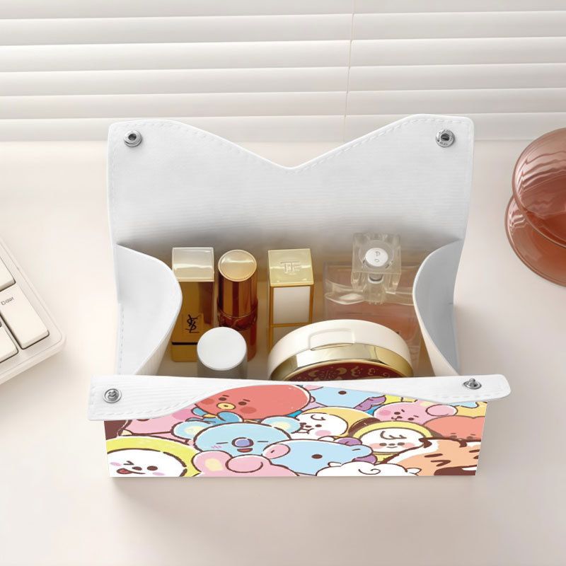 bt21 idol-related paper towel  - Car Accessories Cute 评论和价格