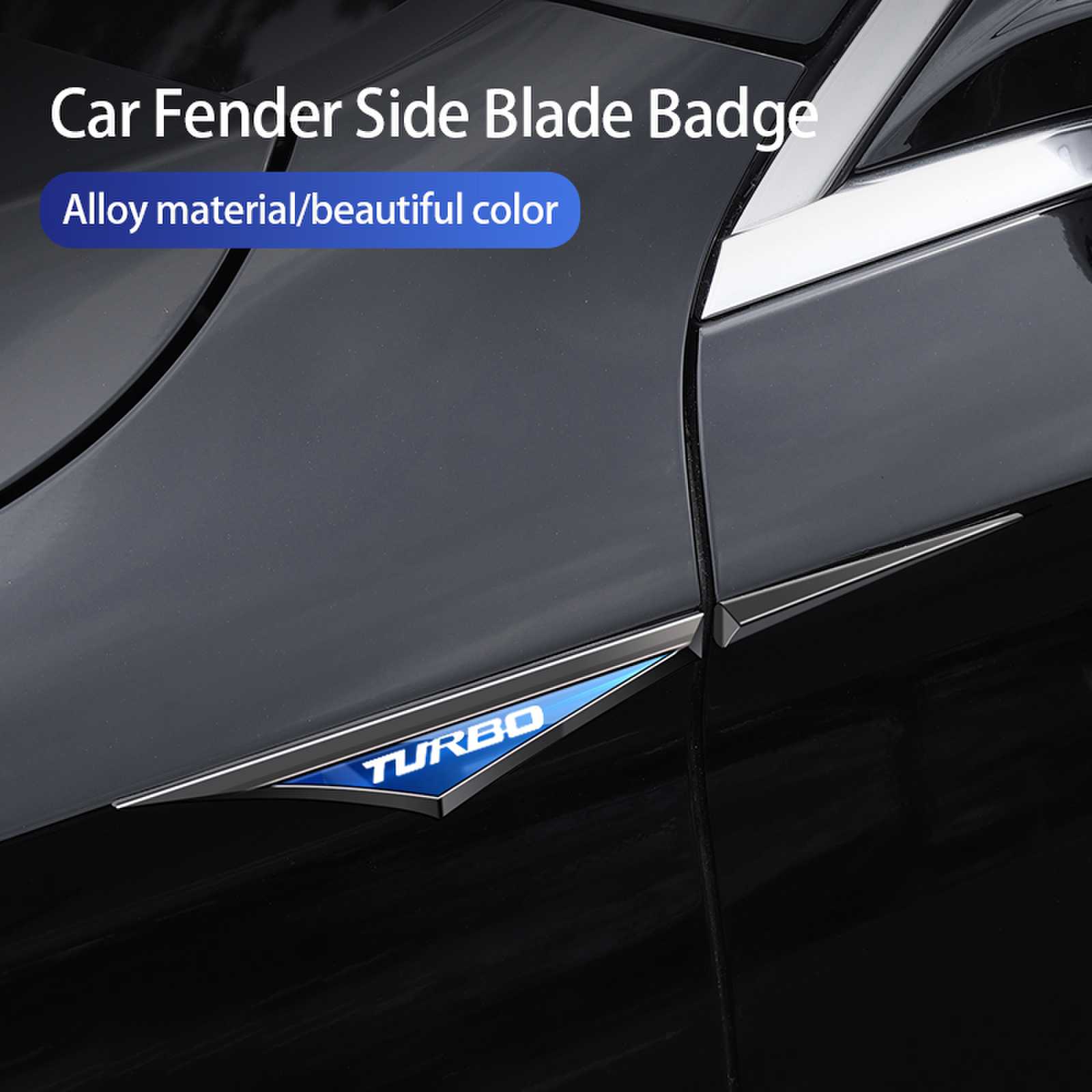 New Fashion Turbo Logo Car Met - Car Accessories Logo 评论和价格