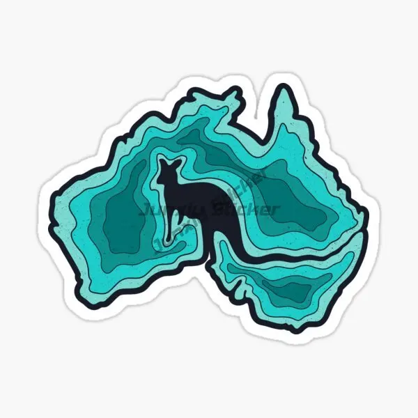 Australia Flag Map Kangaroo Em - Car Accessories Australia 评论和价格
