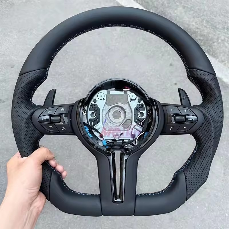 Car Steering Wheel Leather For - Car Accessories Papar 评论和价格