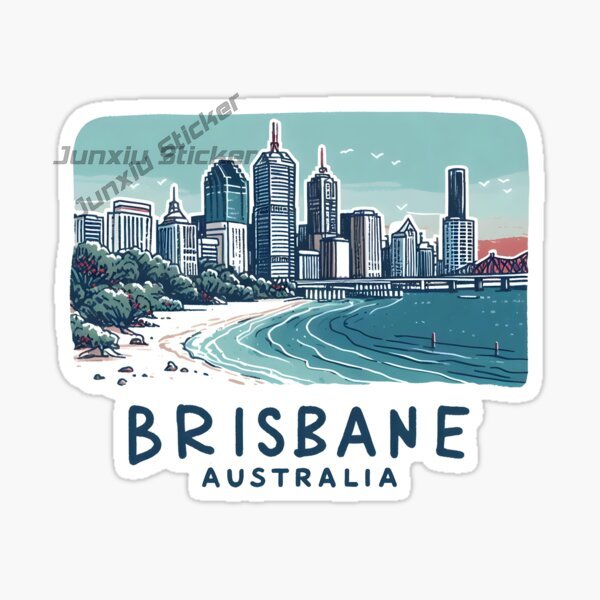 Australia BRISBANE Flag Vinyl  - Car Accessories Australia 评论和价格