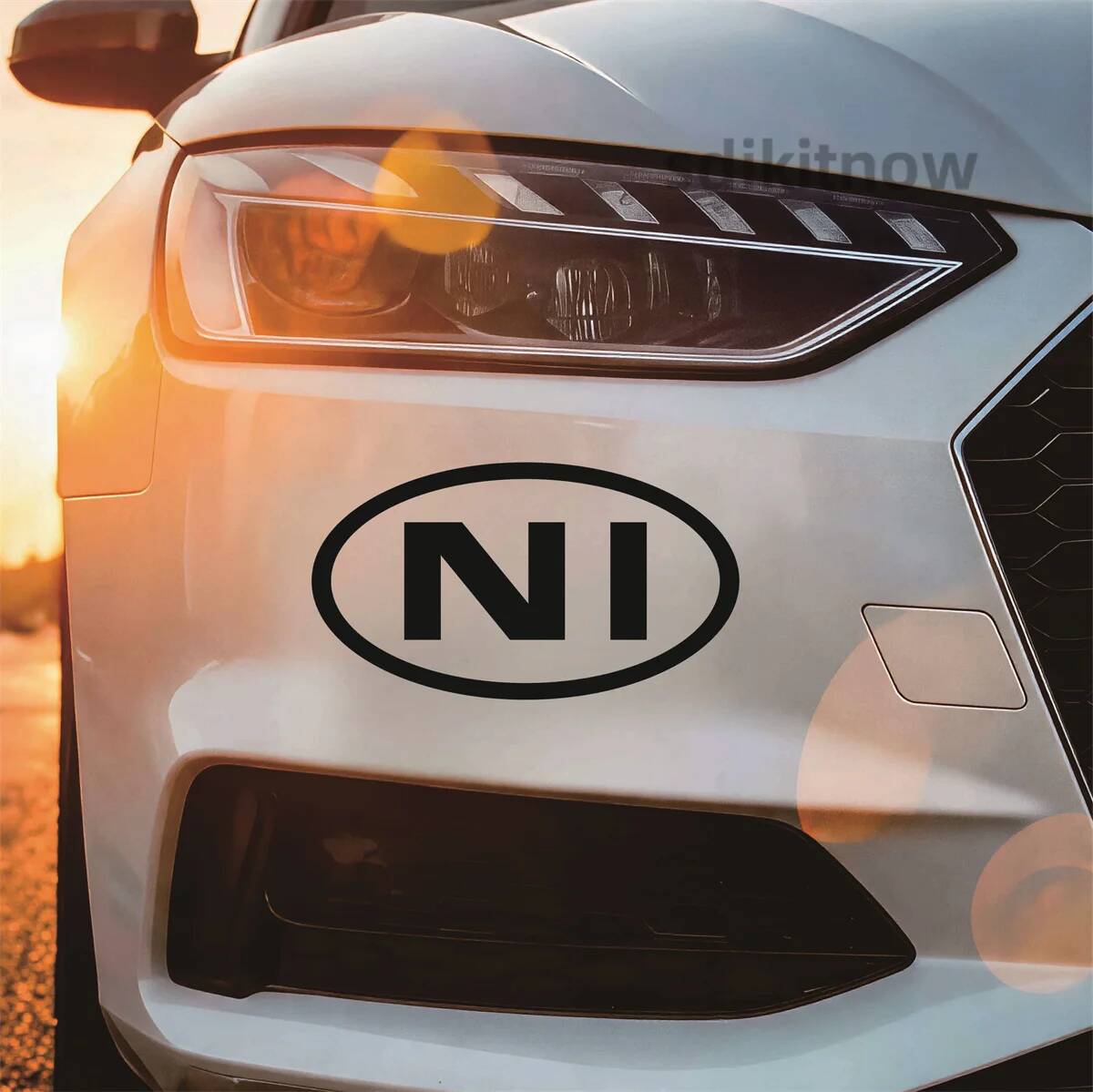 Oval Northern Ireland NI Lette - Car Accessories Ireland 评论和价格