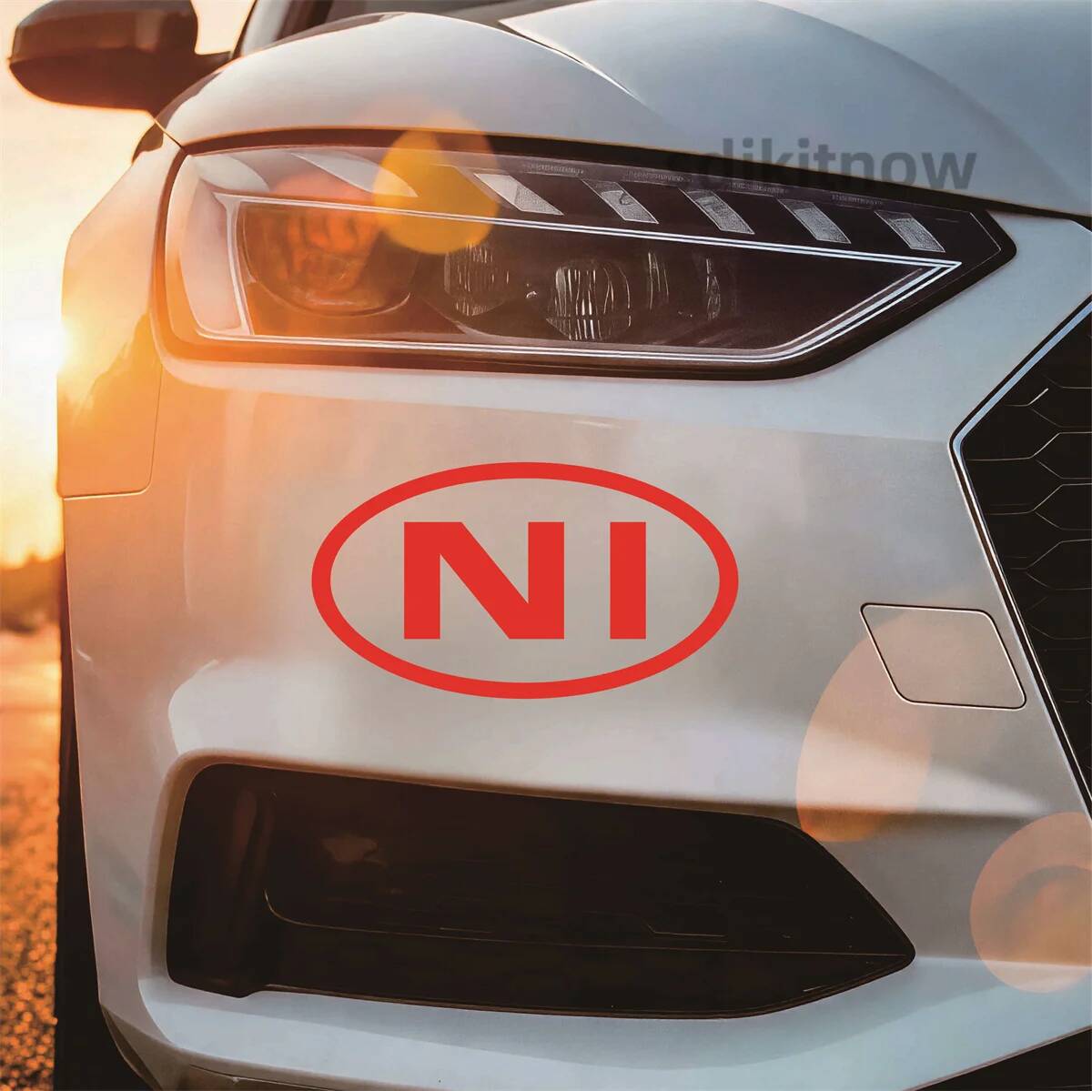 Oval Northern Ireland NI Lette - Car Accessories Ireland 评论和价格
