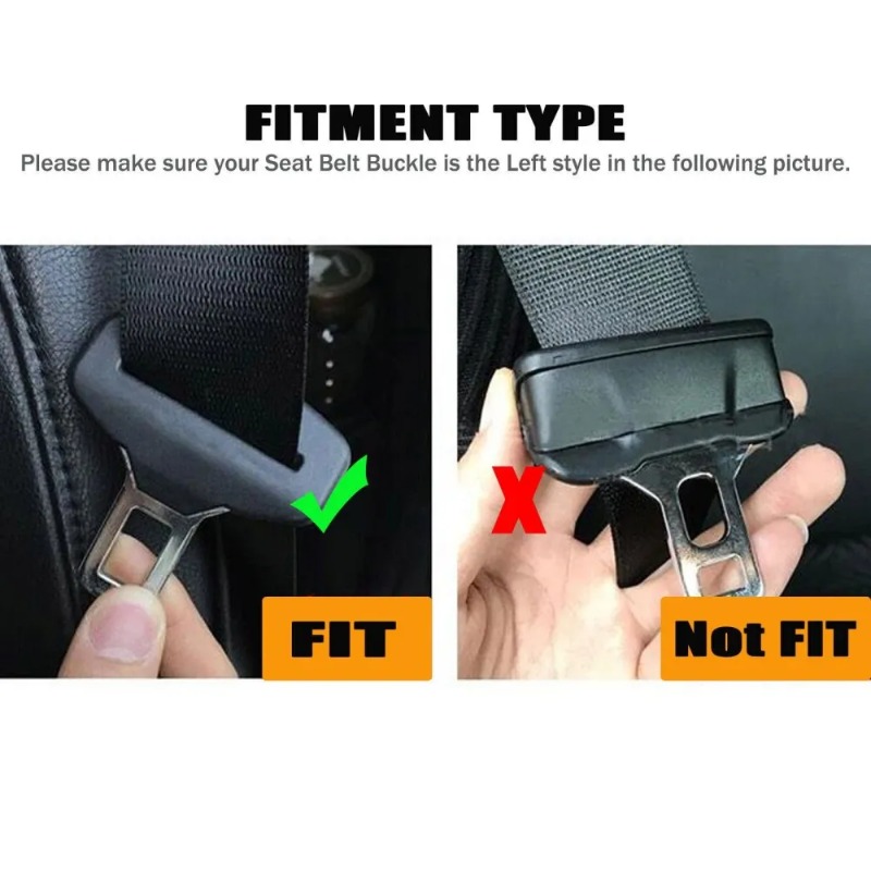 2pcs Car Seat Belt Clip Silico - Car Accessories For Inside 评论和价格