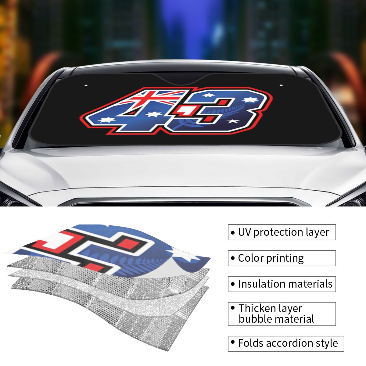 Jack Miller Number 43 Australi - Car Accessories Australia 评论和价格