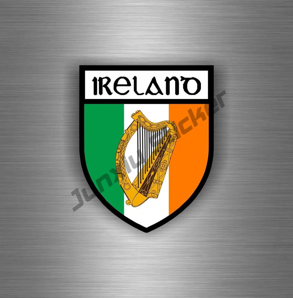 Irish Crest Sticker Self-adhes - Car Accessories Ireland 评论和价格