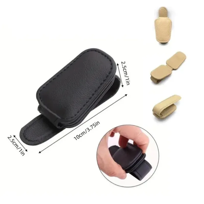 Car Sun Visor Glasses Case Hol - Car Accessories Papar 评论和价格