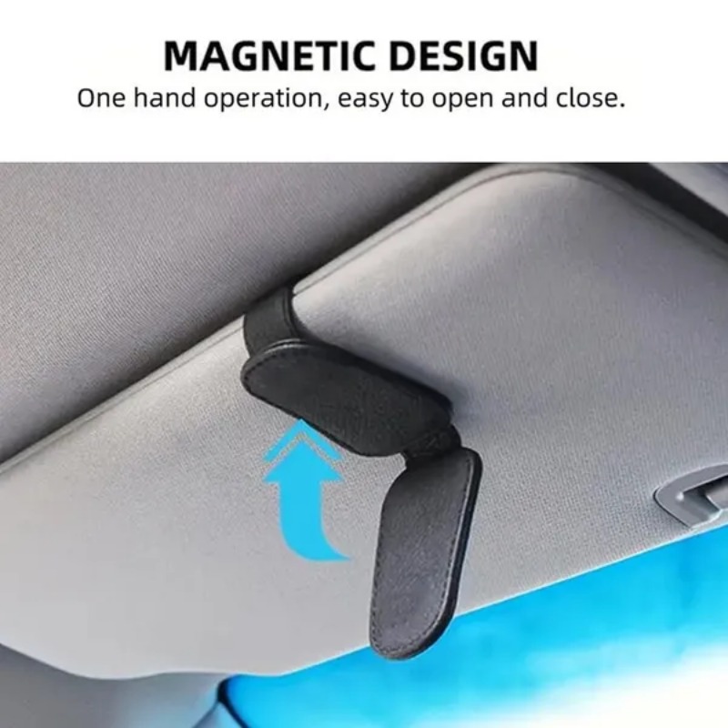Car Sun Visor Glasses Case Hol - Car Accessories Papar 评论和价格