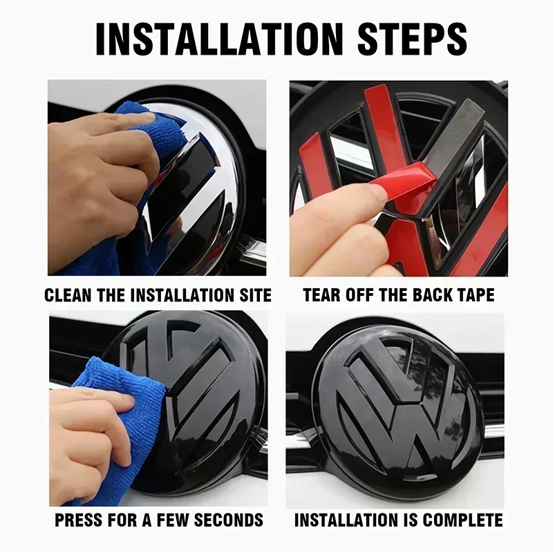 ABS 3D car front and rear badg - Car Accessories Quick Delivery 评论和价格
