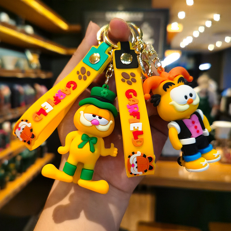 Creative Garfield Keychain Car - Car Accessories Wholesale 评论和价格