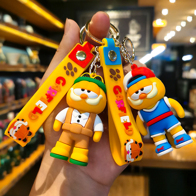 Creative Garfield Keychain Car - Car Accessories Wholesale 评论和价格