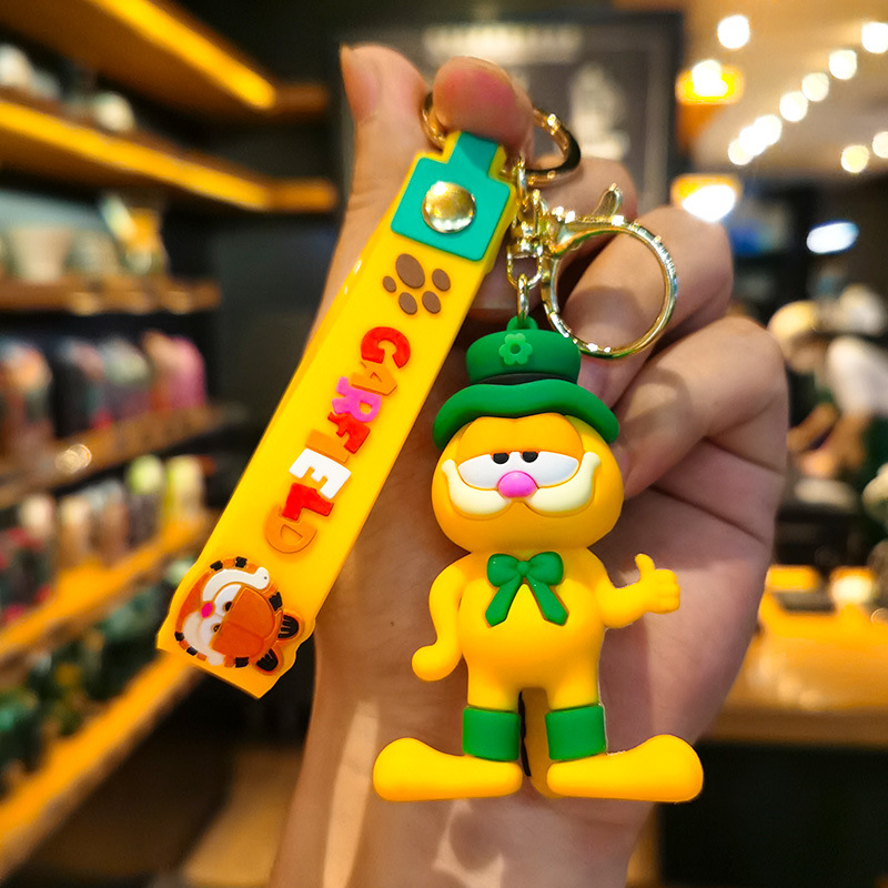 Creative Garfield Keychain Car - Car Accessories Wholesale 评论和价格