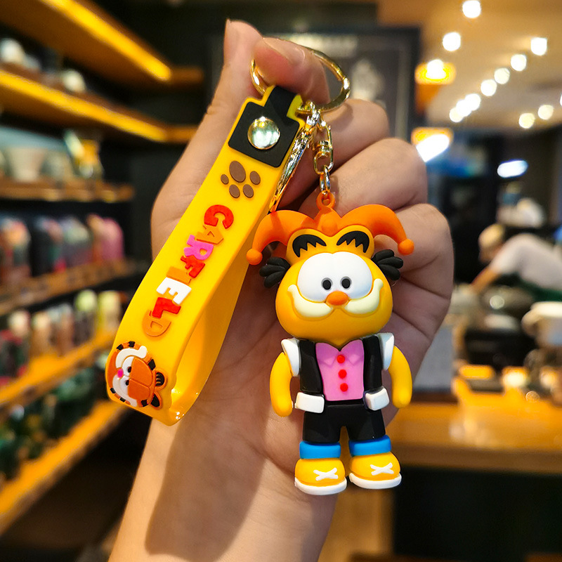 Creative Garfield Keychain Car - Car Accessories Wholesale 评论和价格
