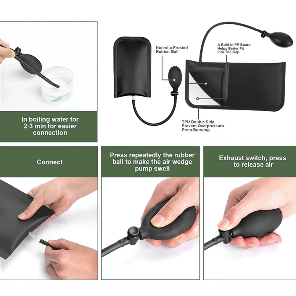 Car Wedge Pump Locksmith Thick - Car Emergency Tool Kit 评论和价格