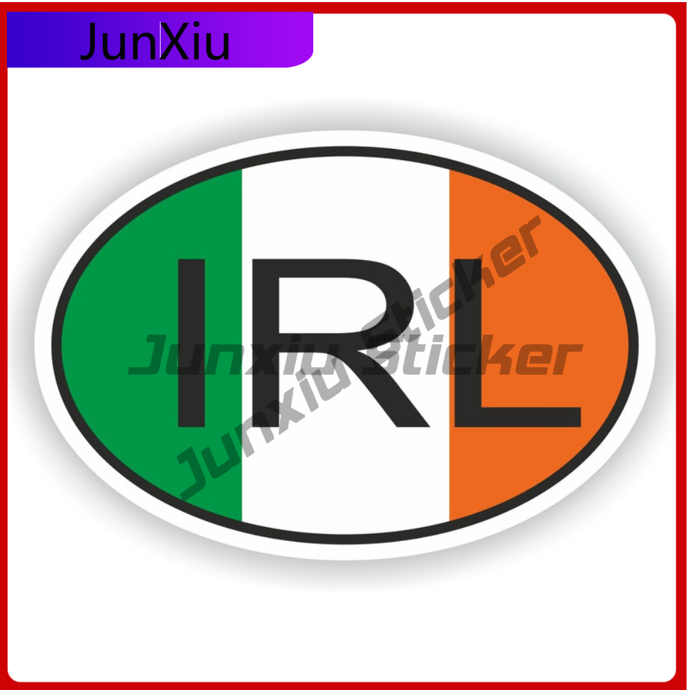 Ireland IRL Country Code Oval  - Car Accessories Ireland 评论和价格