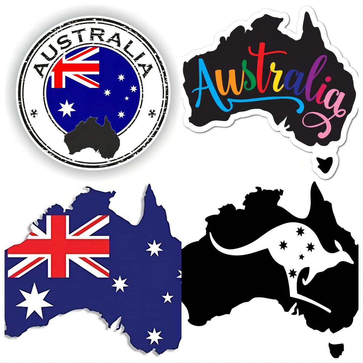 Australia Flag Sticker and Dec - Car Accessories Australia 评论和价格