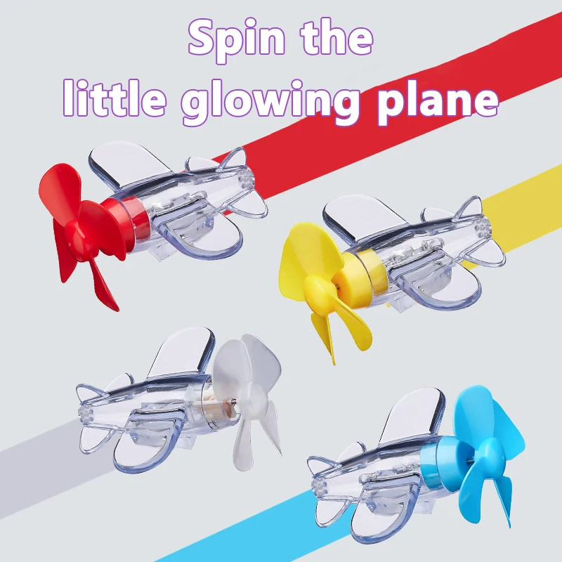 Wind Powered LED Airplane Orna - Car Accessories Papar 评论和价格