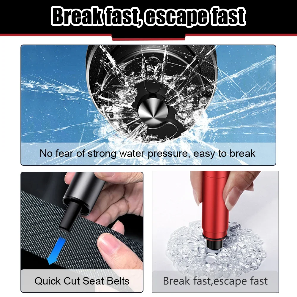 2 In 1 Car Safety Hammer Emerg - Car Emergency Tool Kit 评论和价格