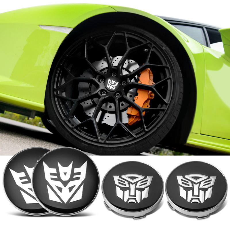 4pcs 60mm Transformers Logo Em - Car Accessories Logo 评论和价格