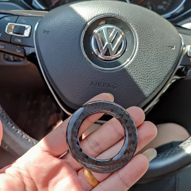New Carbon Fiber Car Steering  - Car Accessories Logo 评论和价格