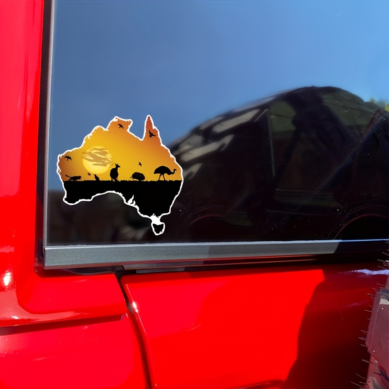 Australian flag and wildlife s - Car Accessories Australia 评论和价格