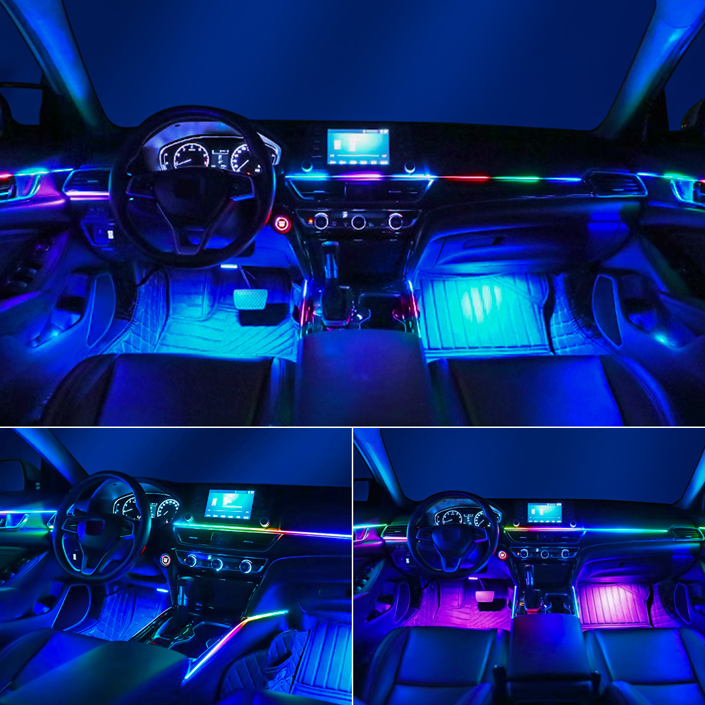 Universal Led Car Ambient Ligh - Car Accessories For Inside 评论和价格
