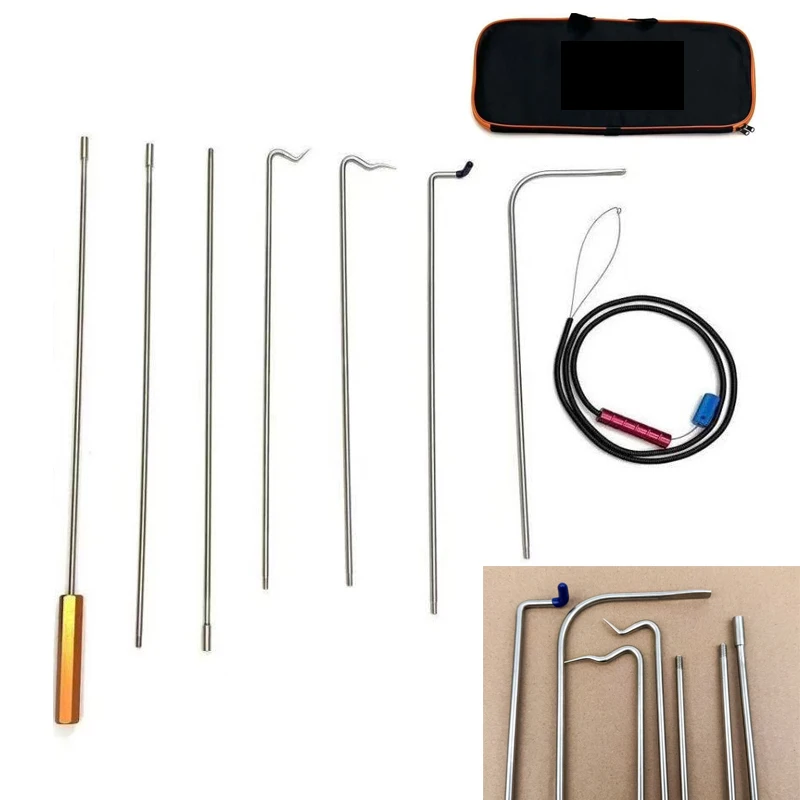 9 Pcs/Set Car Door Key Lost Lo - Car Emergency Tool Kit 评论和价格